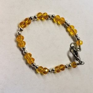 Baby Bracelet with Yellow Beads